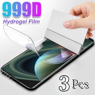 ฟิล์มไฮโดรเจลนิ่ม แบบใส กันรอยหน้าจอ สําหรับ Samsung S23 Ultra S22 Ultra S21 Ultra S21 FE S20 FE S20