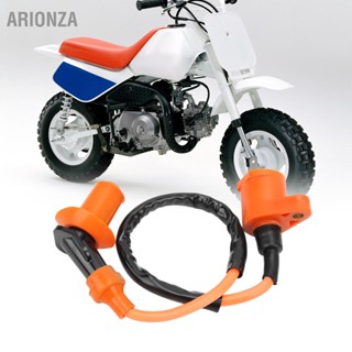 ARIONZA คอยล์จุดระเบิดหัวเทียน M10 เธรด J ประเภทอิเล็กโทรดทดแทนสำหรับ CRF50F 2004-2013