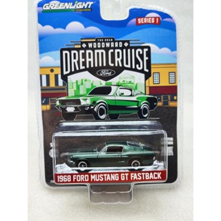 พร้อมส่ง 1968 Ford Mustang GT Fastback-24th ยานพาหนะไม้ประจําปี