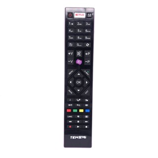 ใหม่ รีโมตคอนโทรล RC4880 แบบเปลี่ยน สําหรับ Tensai LCD LED Netflix TV RC-4880