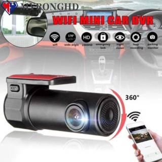 MYRONGHD Dash Cam G-sensor WIFI กล้องหมุนได้ 360 องศา