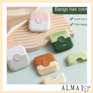 Alma 2 in 1 เครื่องมือจัดแต่งทรงผม ใบมีดตัดผมหน้าม้า แบบเปลี่ยน ออกแบบพิเศษ ปรับได้ สําหรับผู้หญิง 1 ชิ้น