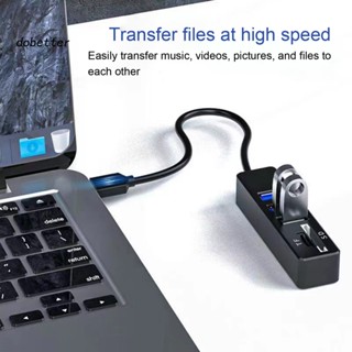 &lt;Dobetter&gt; ฮับ USB 20 องศา 5-in-1 อเนกประสงค์ ความเร็วสูง แบบพกพา สําหรับแล็ปท็อป การ์ด SD TF