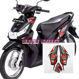 สติกเกอร์รูปลอก ลาย honda beat karbu 2009 2010