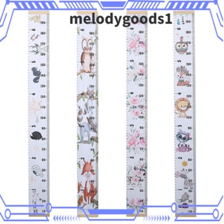 MELODYGOODS1 ไม้บรรทัดวัดความสูง วอลเปเปอร์สติกเกอร์ติดผนัง ตกแต่งห้องเด็ก ไม้บรรทัดความสูง