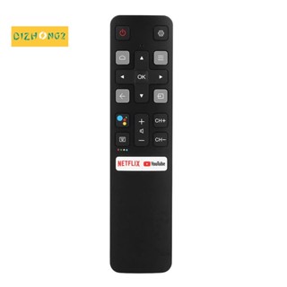 รีโมตคอนโทรล RC802V FNR1 แบบเปลี่ยน สําหรับสมาร์ททีวี TCL Android 4K UHD 65P8S 65P8 55P8S 55P8 49P30FS 55EP680 49S6800