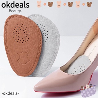 OKDEALS แผ่นพื้นรองเท้าส้นสูง แบบหนา ระบายอากาศได้ดี 1 คู่