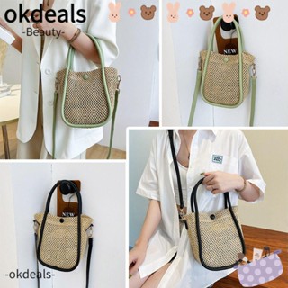 OKDEALS กระเป๋าสตางค์ กระเป๋าช้อปปิ้ง แฟชั่นฤดูร้อน สําหรับผู้หญิง