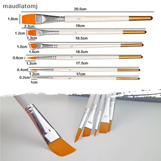 Maud ชุดแปรงเพ้นท์สีน้ํามันอะคริลิค 6 ชิ้น EN