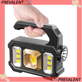 Preva ไฟฉาย LED พลังงานแสงอาทิตย์ เดินป่า ตั้งแคมป์ ชาร์จ USB กันน้ํา อเนกประสงค์ ไฟตั้งแคมป์