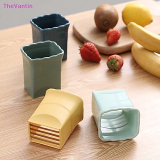 Thevantin ถ้วยหั่นสไลด์ผลไม้ ไข่ สตรอเบอร์รี่ สเตนเลส ถ้วยหั่นผลไม้ - เครื่องหั่นสตรอเบอร์รี่ สไลด์สตรอเบอร์รี่ ของดี