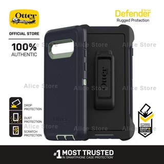 Otterbox Defender Series เคสโทรศัพท์ กันกระแทก สีน้ําเงินกรมท่า สําหรับ Samsung Galaxy S10 Plus S10e S10