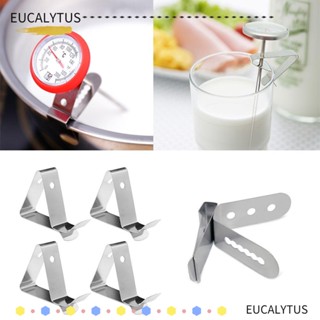 EUTUS 2/4 ชิ้น / เซต ป้องกันน้ําร้อนลวก เครื่องมือบาร์บีคิว ถ้วยกาแฟ คลิปโพรบ คลิป