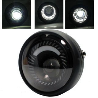 ไฟหน้ารถจักรยานยนต์ LED GN Angel Eye สไตล์เรโทร