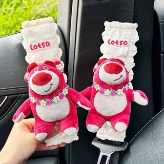 Car Safety Belt Shoulder Pad Cover Womens Cartoon Cyber Celebrity Summer Creative Safety Belt Anti-Strangulation Car Interior Supplies Decoration Collection fdNi