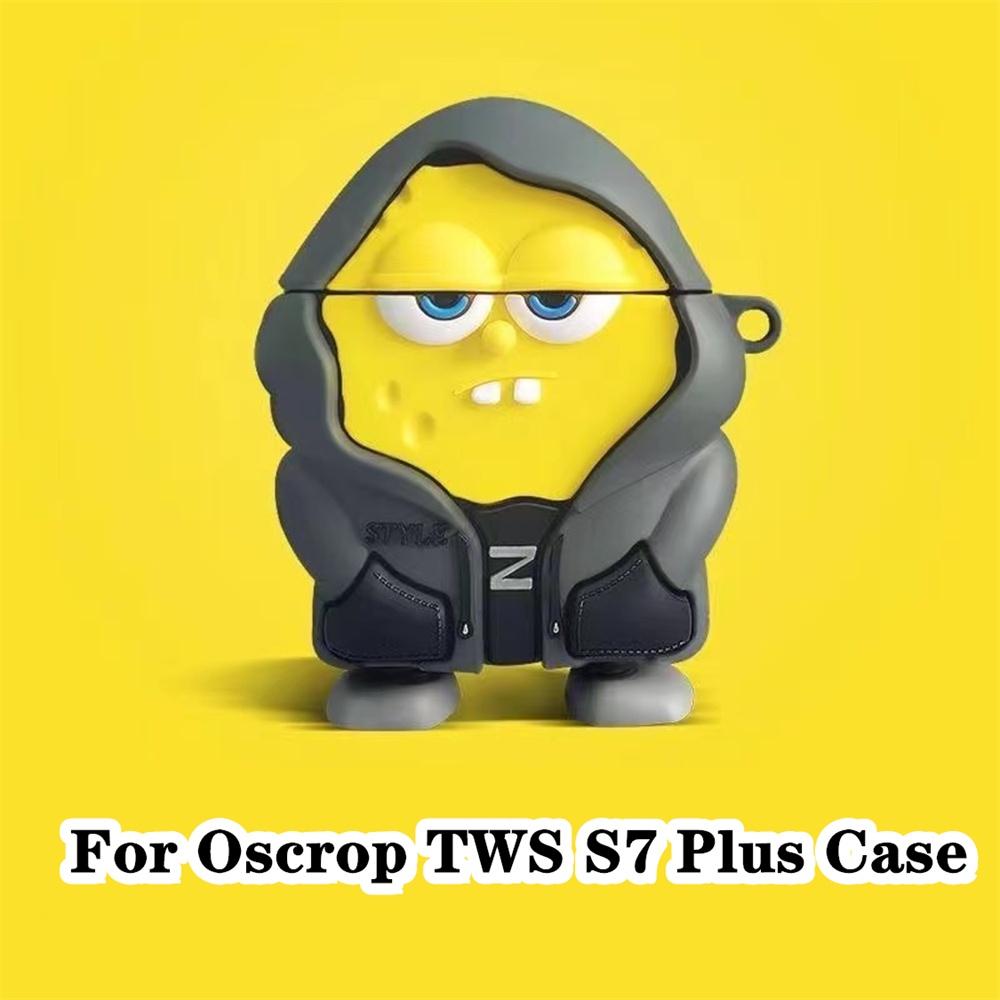 สําหรับ Oscrop TWS S7 Plus Case ทนต่อการตกและทนต่อการสึกหรอสําหรับ Oscrop TWS S7 Plus ปลอกหูฟังแบบนุ