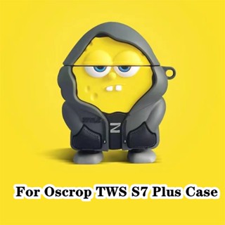 【ส่วนลด】เคสหูฟัง แบบนิ่ม กันกระแทก กันการสึกหรอ สําหรับ Oscrop TWS S7 Plus Oscrop TWS S7 Plus