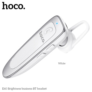 HOCO E60 หูฟังข้างเดียว สมอลทอล์ค ใส่สบาย รับสายได้ คุยได้ต่อเนื่อง 10ชม. สแตนด์บาย 200 ชม. หูฟังบลูทูธ หูฟัง โมโน hc3