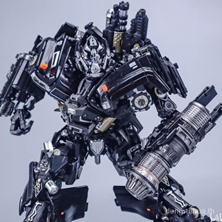 [Spot] Black Apple iron Transformers toy enlarged MPM06 model modified alloy iron car robot model