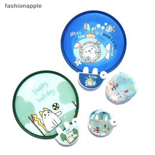 [fashionapple] ใหม่ พร้อมส่ง พัดมือถือ ทรงกลม ลายการ์ตูนน่ารัก ขนาดเล็ก พกพาง่าย ระบายความร้อน ของขวัญฤดูร้อน สําหรับเด็ก