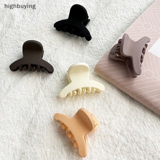 [highbuying] กิ๊บติดผมน่ารัก สีพื้น สไตล์เกาหลี เข้ากับทุกการแต่งกาย สําหรับผู้หญิง 10 ชิ้น