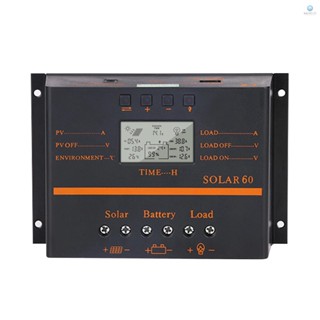 อุปกรณ์ควบคุมการเก็บประจุแบตเตอรี่ พลังงานแสงอาทิตย์ 50A PWM 12V 24V LCD 5V USB Ou TOLO-7.26