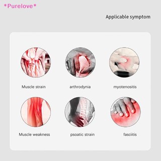 Purelove&gt; แผ่นแปะกล้ามเนื้อ กันน้ํา บรรเทาอาการปวด 10 ชิ้น