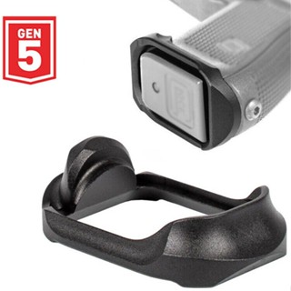 G19 Base Gen 5 Grip Base G19 ฐานโลหะขอบป้องกันยุทธวิธีกริปอุปกรณ์ตกแต่ง Raised Base PRO Mag / Well Gen 5 Compact G19 ของเล่นโมเดลอุปกรณ์เสริม