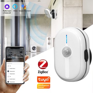 Tuya Zigbee PIR เซนเซอร์ตรวจจับการเคลื่อนไหว อินฟราเรด 220V สําหรับ Alexa Google Assistant