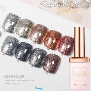 สีเจล High Density Platinum Flash Nail Gel สียอดนิยมของร้านเพ้นท์เล็บ Special Suit