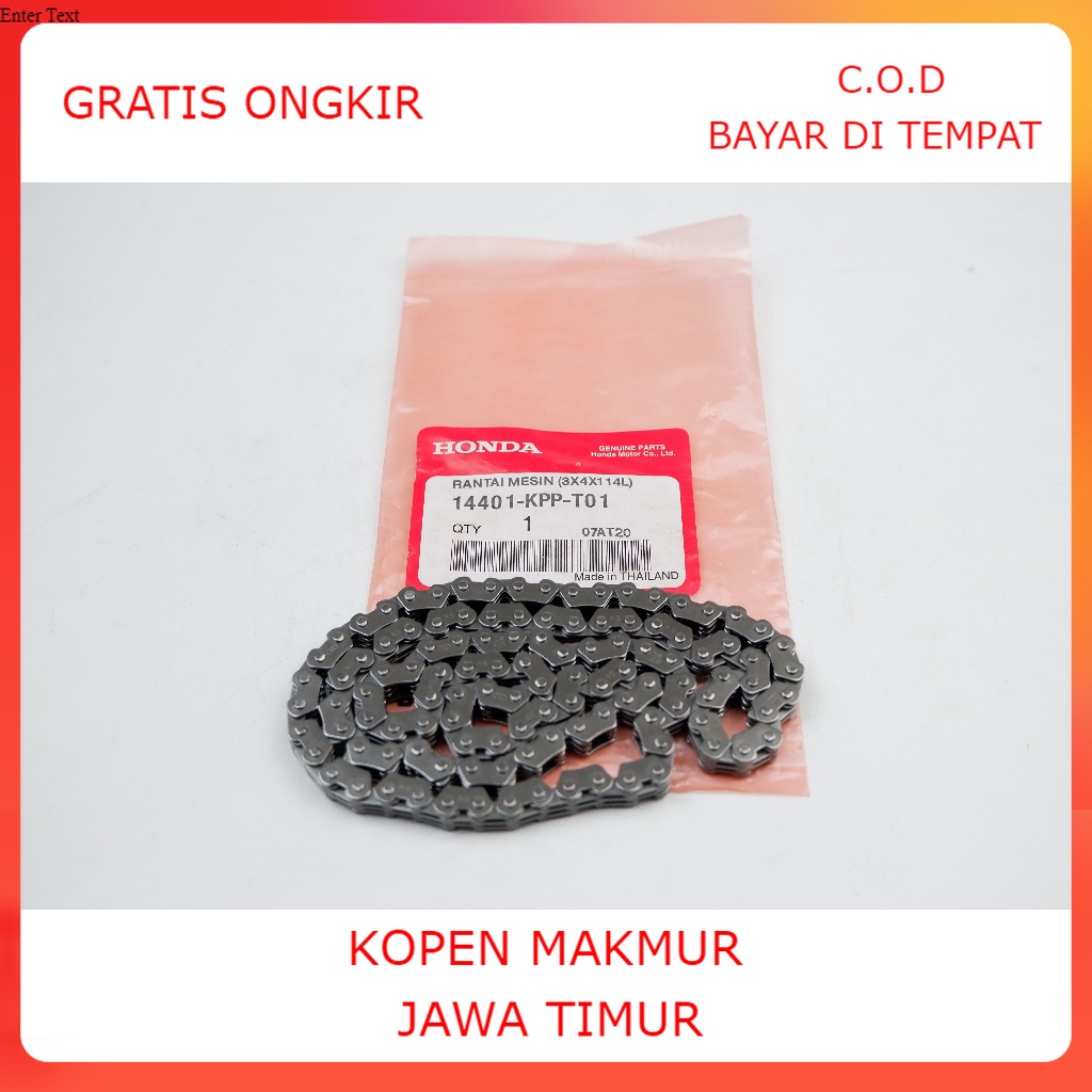 MESIN TENGA CHAIN | HONDA KPP ENGINE CHAIN CAMPRAT - CB 150R & CBR 150 OLD - KPP