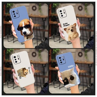 Camera all inclusive Cartoon Phone Case For Redmi Note10 Pro 5G/Poco X3 GT Skin-friendly feel Back Cover cute Anti-fall