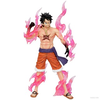 ฟิกเกอร์ One Piece Luffy Bushoshoku no Haki Gear โมเดลตุ๊กตา รุ่นที่สอง ของเล่นสําหรับเด็ก ของขวัญ ของสะสม