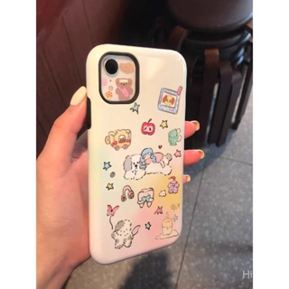 เคสโทรศัพท์มือถือแบบแข็ง ลายสวนสัตว์น่ารัก สําหรับ Iphone 14Promax 14Pro 14Plus 14 13Promax 13Pro 13 12Promax 12Pro 12 11Promax 11 XSMAX XR