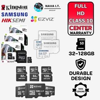 COINSคืน15%⚡FB9JMZV6⚡ KINGSTON ไมโครเอสดีการ์ด SDCS2 EZVIZ EVO PLUS NEO HOME MICRO SD CLASS 10 100MB/S MEMORY รับประก...