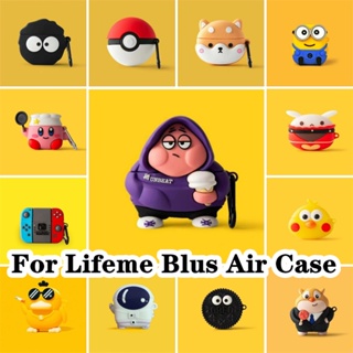 【Yoshida】เคสหูฟัง แบบนิ่ม ลายการ์ตูน สําหรับ Lifeme Blus Air