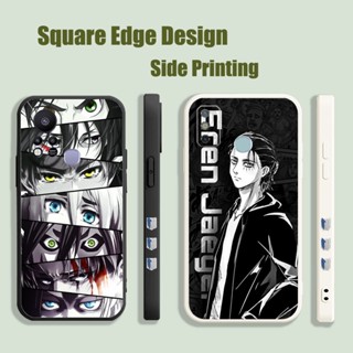 เคสโทรศัพท์มือถือ ลาย อนิเมะ เอเรน ผ่าพิภพไททัน ภาค Attack on titan Eren FGQ01 สําหรับ Samsung A12 A10 A10S A20S A03S A50 A31 A02S A11