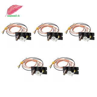 ชุดประกอบเตาผิงโพรเพน และแก๊สธรรมชาติ 5 ชิ้น รวมท่อนําร่อง เทอร์โมคัปเปิล และตัวจุดระเบิด สําหรับเตาผิง