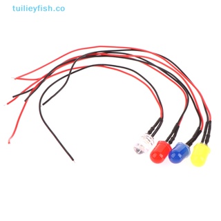 Tuilieyfish สายไฟ Led 12V 10 มม. แบบใสพิเศษ สําหรับตกแต่งสวน 10 ชิ้น