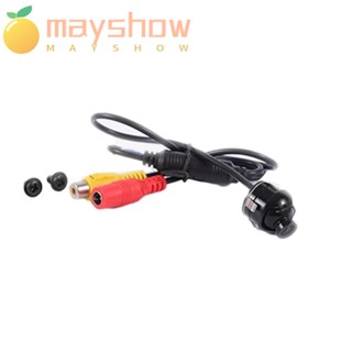 Mayshow กล้องมองหลัง มองเห็นที่มืด มองเห็นที่มืด 1.8 มม. หมุนได้ 360 องศา กันน้ํา อุปกรณ์เสริม สําหรับจอดรถยนต์