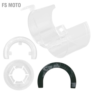 FS Moto ปุ่มกดสวิตช์ยาม เคส สวิตช์หยุดฉุกเฉินแบบใส ฝาครอบป้องกัน 22mm/0.87in สำหรับอุตสาหกรรม