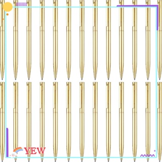 Yew ปากกาลูกลื่นโลหะเมทัลลิก พับเก็บได้ 26 ชิ้น