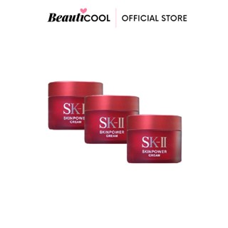 SK-II แพ็ค 3 = 45 g Skin Power Cream 15g สูตรใหม่!