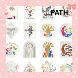 Path สติกเกอร์ติดผนัง ลายตาข่ายดักฝัน สําหรับตกแต่งบ้าน ห้องนอน