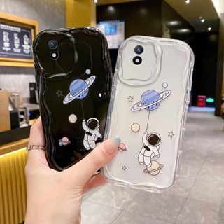 เคส vivo y02 เคส vivo y02a เคสวีโว่ y02 เคสวีโว่ y02a เคสโทรศัพท์มือถือ กันกระแทก ลายนักบินอวกาศ สําหรับ vivo y02 y02a