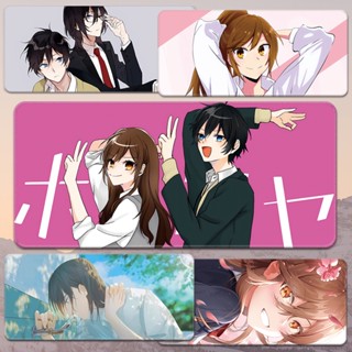 Hori san to Miyamura kun High definition mouse pad Anime game peripheral Miyamura Izumi computer table mat Hori Kyōko Oversized Keyboard pad horimiya custom ฮอร์ริซังถึงมิยามูระคุงแผ่นรองเมาส์ความละเอียดสูงอะนิเมะเกมต่อพ่วงมิยามูระอิซูมิแผ่นรองโต๊ะคอมพิวเ