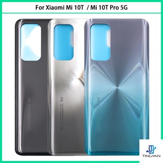 ใหม่ ฝาครอบแบตเตอรี่ 3D แบบเปลี่ยน สําหรับ Xiaomi Mi 10T Pro Xiaomi Mi10T