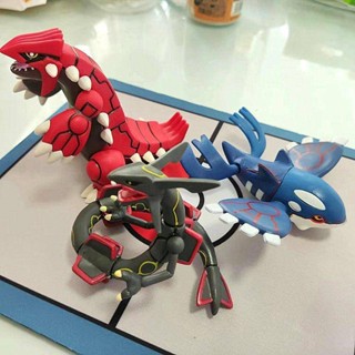 ตุ๊กตาฟิกเกอร์ Oka Lunayala Arceus Groudon Pokémon ขนาดใหญ่ สําหรับตกแต่งที่นั่งรถยนต์