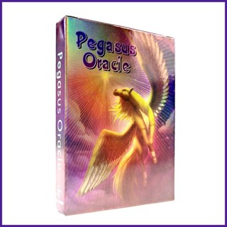 Pegasus ไพ่ทาโรต์ ภาษาอังกฤษ แบบพกพา สําหรับฮาโลวีน 22 ชิ้น