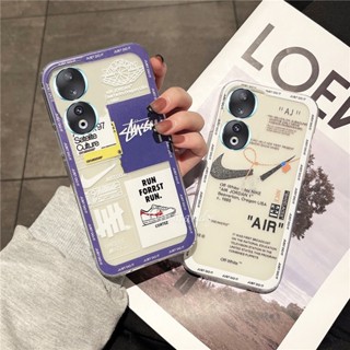 ใหม่ เคสป้องกันโทรศัพท์มือถือ TPU ใส แบบนิ่ม บางพิเศษ กันกระแทก สําหรับ Honor90 90 Lite 5G 2023